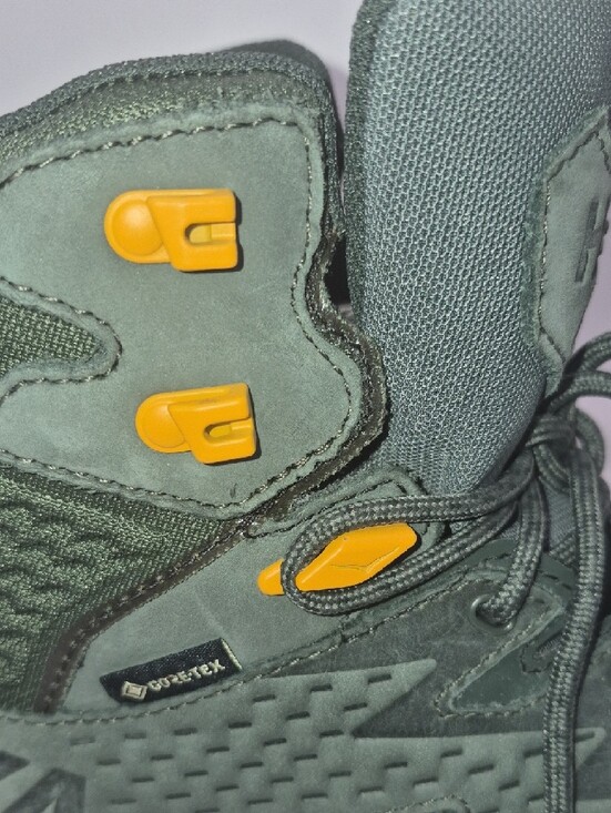 Mens HOKA Hiking Boots ANACAPA Mid GTX | Thyme / Radiant Yellow Sz. 8 main image 4